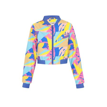 MyMo ATHLSR myMo ATHLSR Tussenjas blauw / citroengeel / koraal / pink