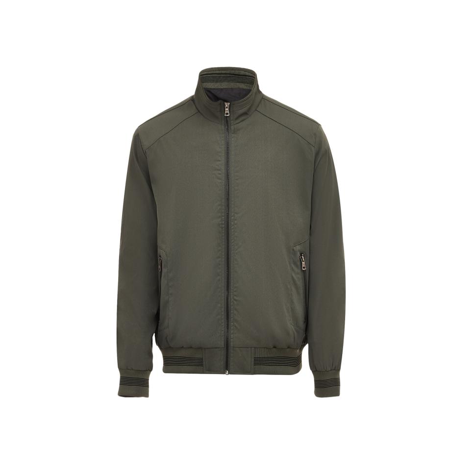 NOWLES Tussenjas kaki Groen