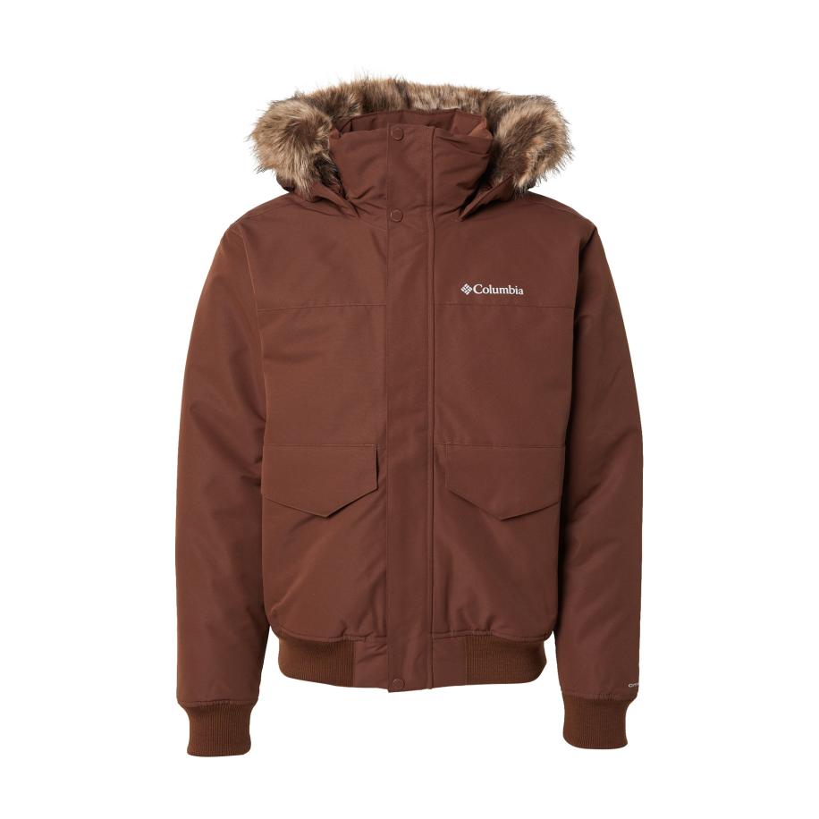 Columbia COLUMBIA Outdoorjas kastanjebruin / wit -
