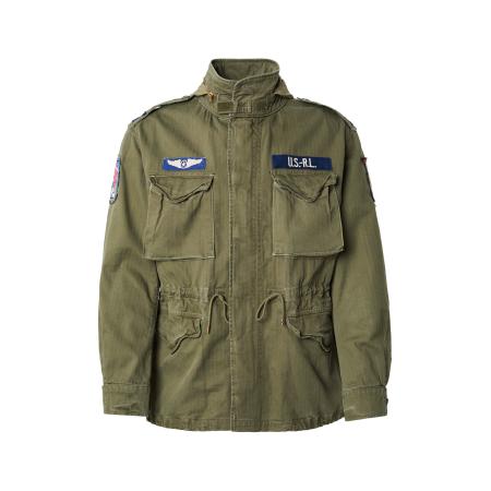 Polo Ralph Lauren Polo Ralph Lauren Tussenjas lichtbeige / navy / groen