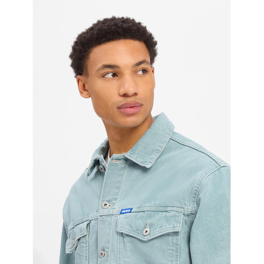 Hugo Boss HUGO Tussenjas mintgroen -