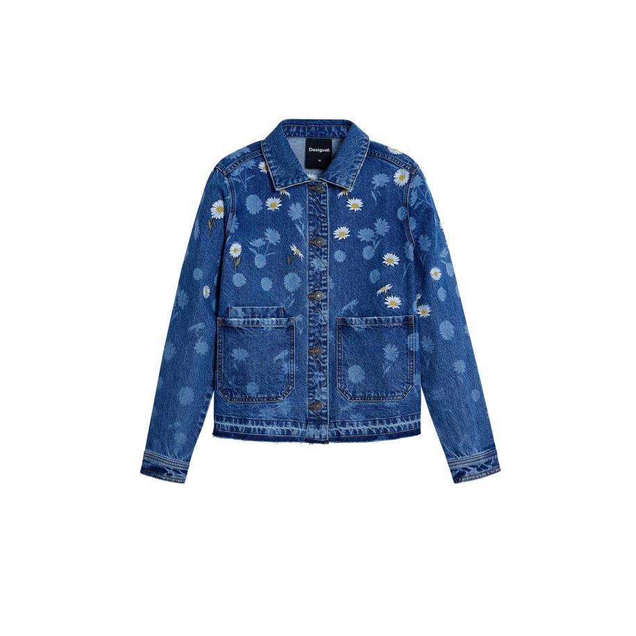 Desigual Desigual Tussenjas blauw / gemengde kleuren -