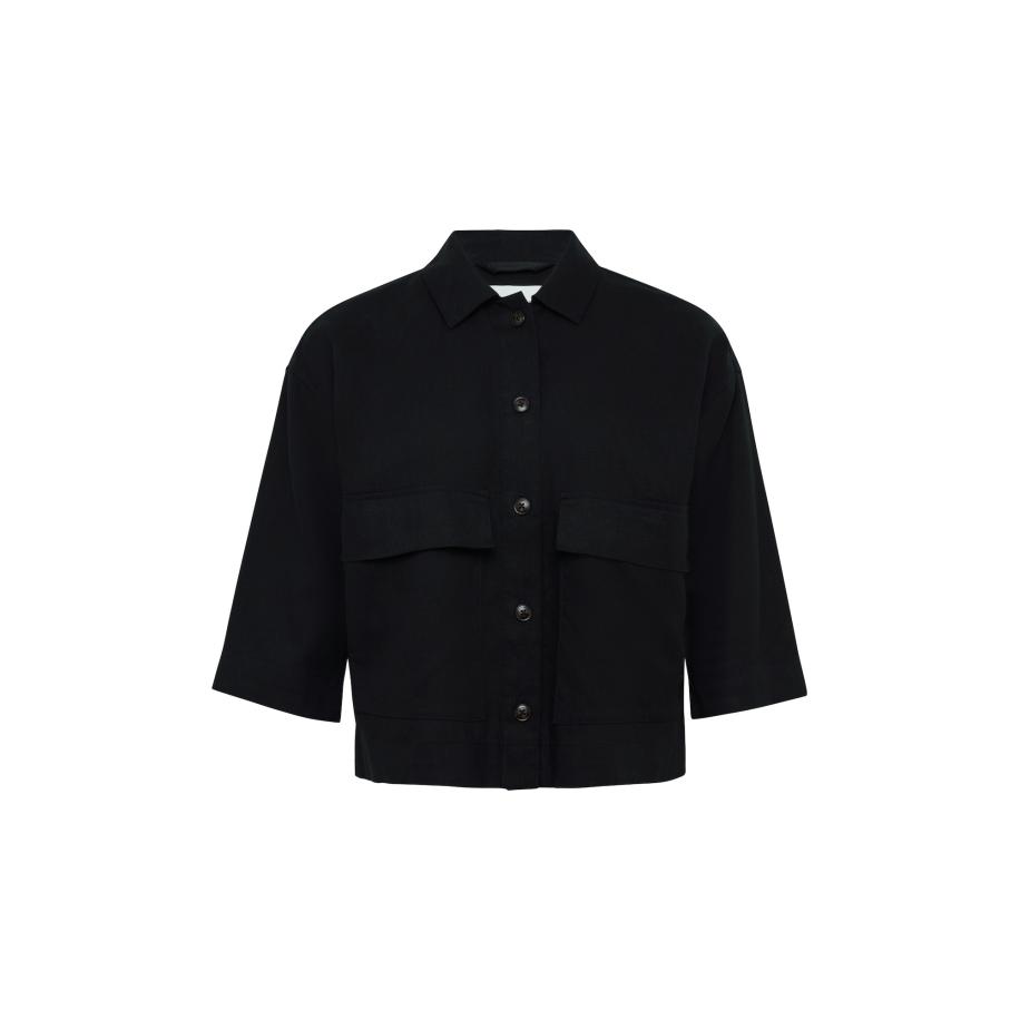 comma casual identity comma casual identity Tussenjas zwart -