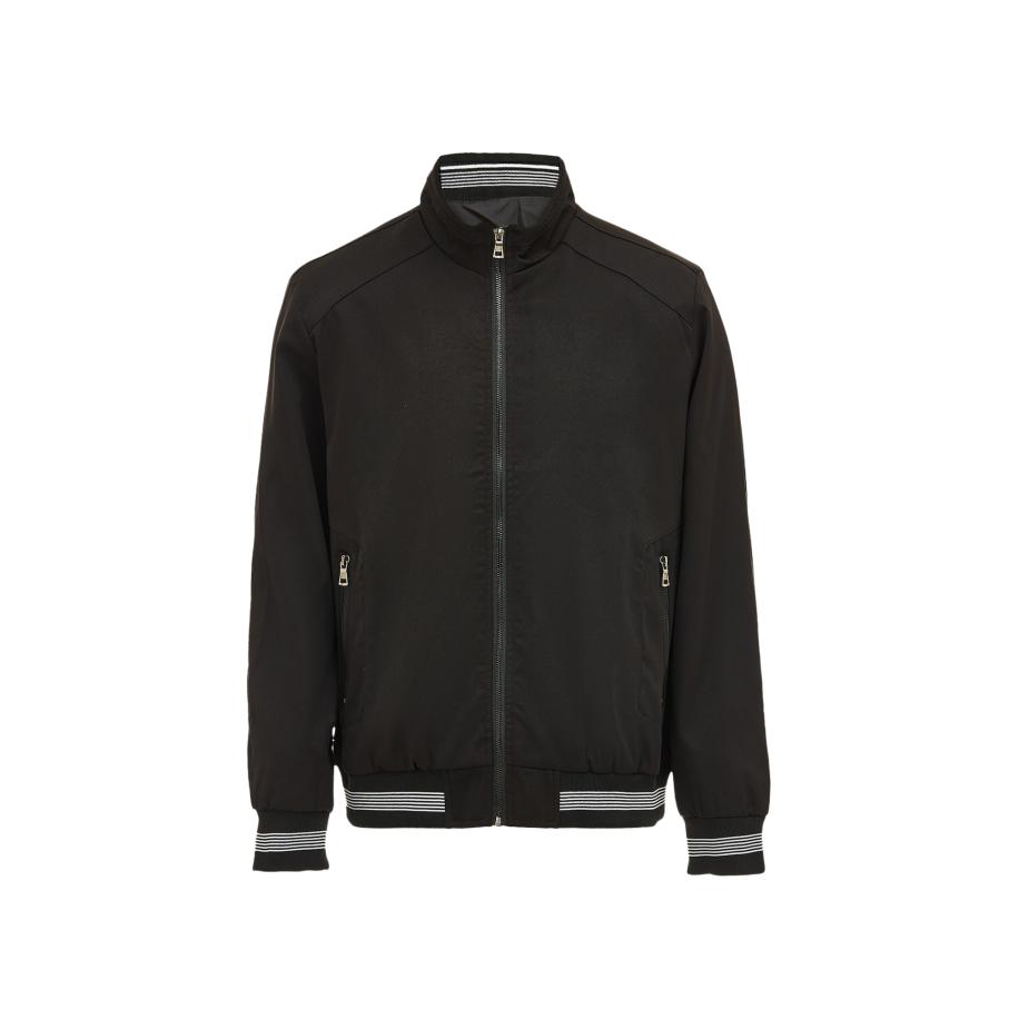 Mozzaar Mozzaar Tussenjas zwart / wit -