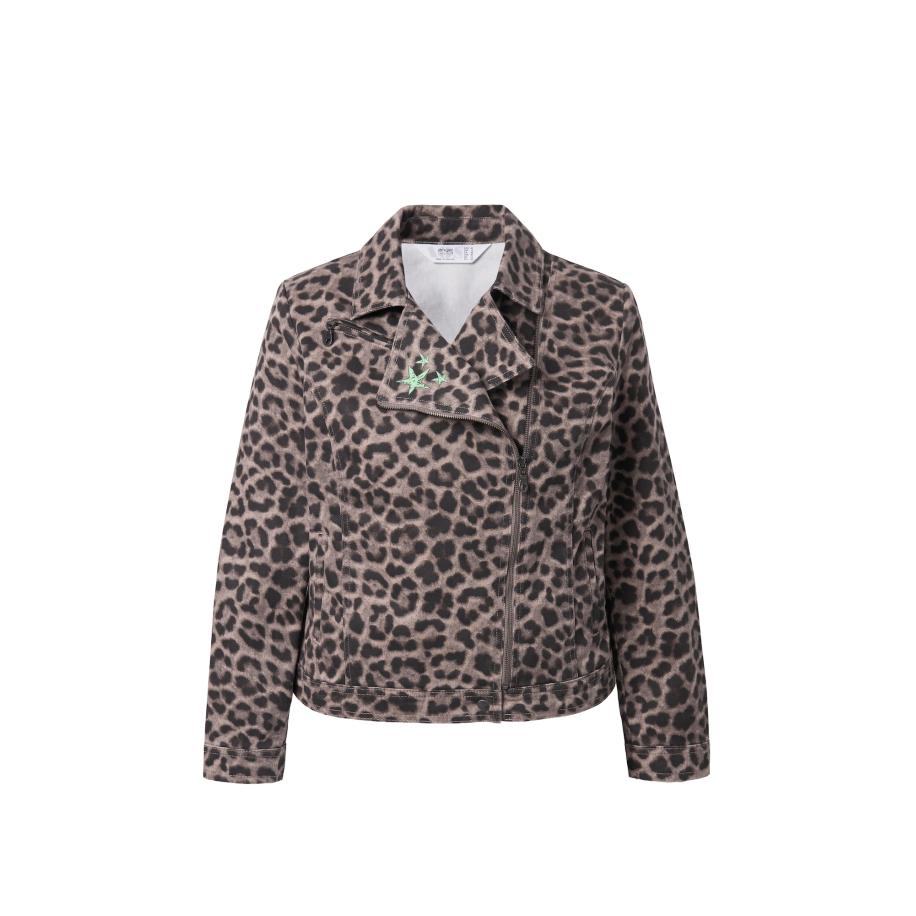 Angel of Style Angel of Style Tussenjas donkerbruin / lichtgroen -