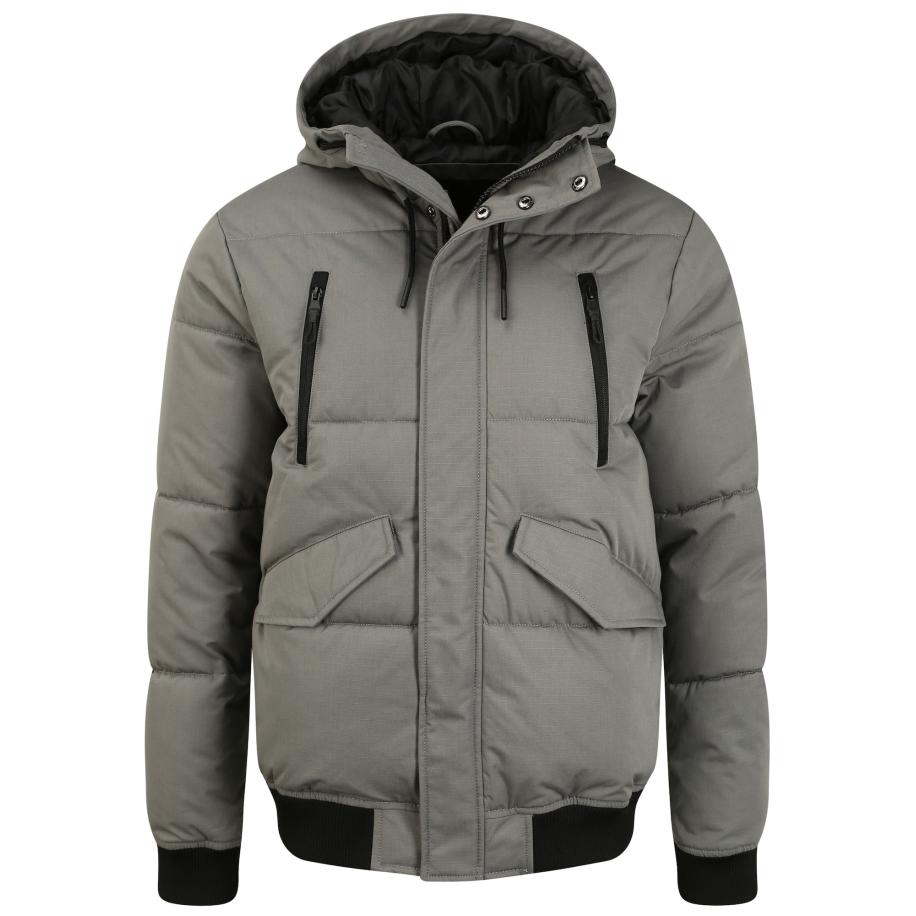 INDICODE JEANS INDICODE JEANS Winterjas Ravert grijs / rookgrijs -