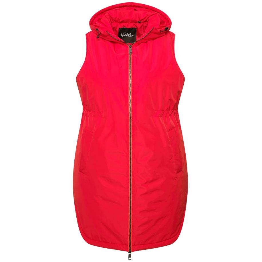 Ulla Popken Ulla Popken Bodywarmer bloedrood -