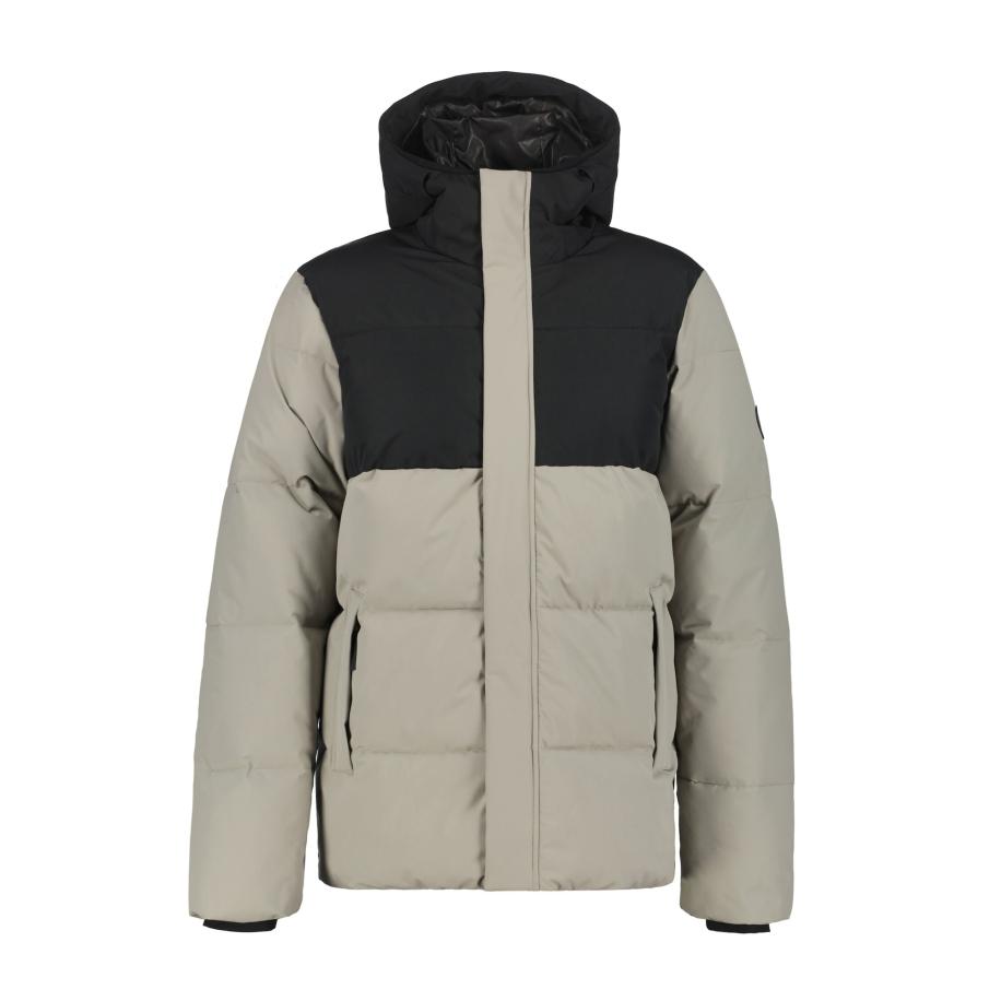 Icepeak ICEPEAK Outdoorjas Parksville grijs / zwart -