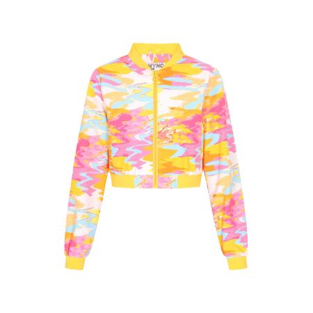 MyMo ATHLSR myMo ATHLSR Tussenjas lichtblauw / oranje / pink / wit