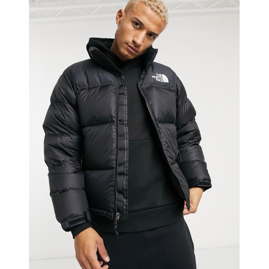 The North Face - 1996 Retro Nuptse - Gewatteerd donsjack in zwart Zwart