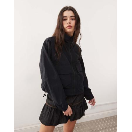 Columbia Paracutie Cropped cargo windjack in zwart