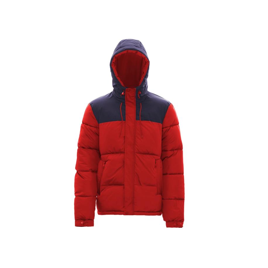 MO MO Winterjas marine / vuurrood -