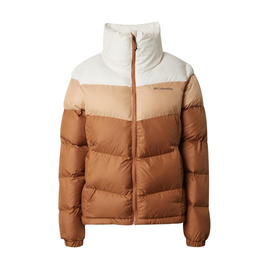 Columbia COLUMBIA Outdoorjas Puffect II karamel / lichtbruin / wit -