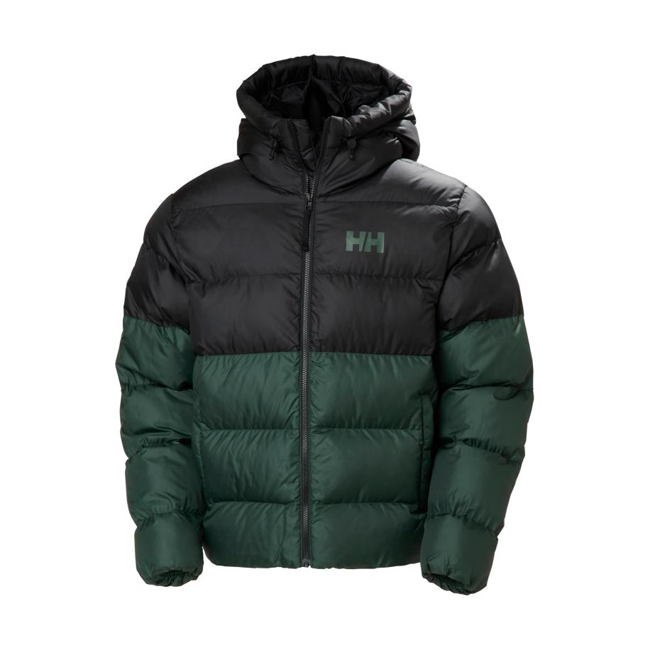 Helly Hansen HELLY HANSEN Winterjas donkergroen / zwart -