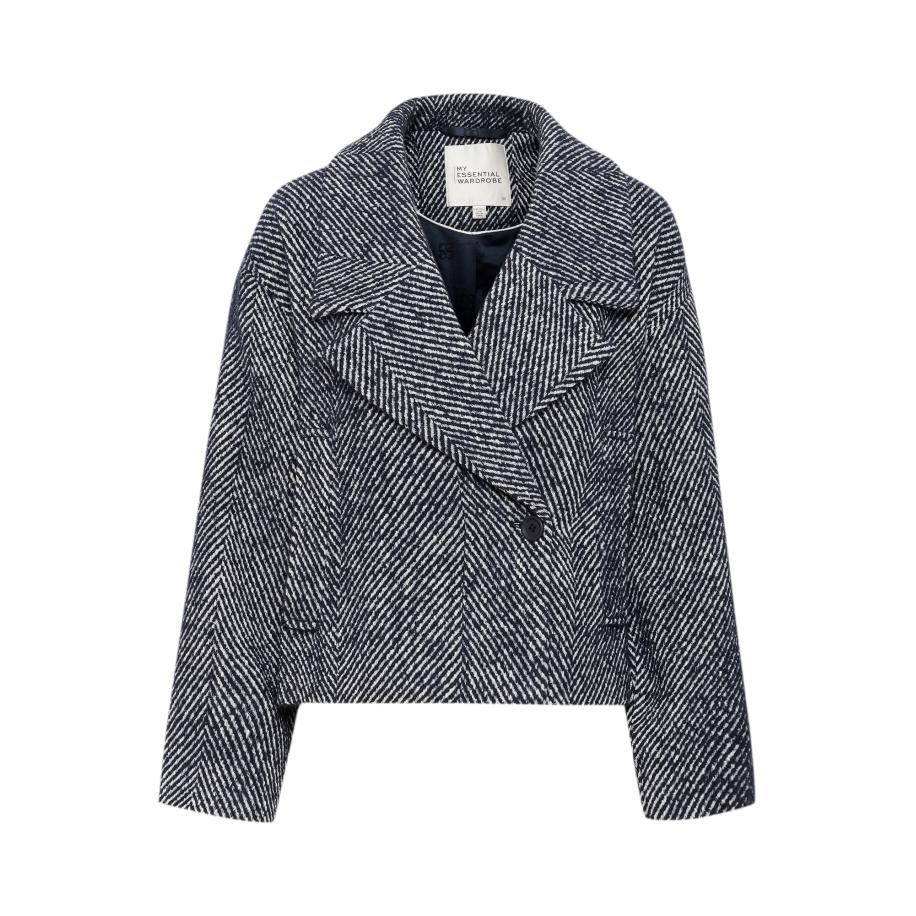 My Essential Wardrobe My Essential Wardrobe Tussenjas MaggieMW nachtblauw / offwhite -