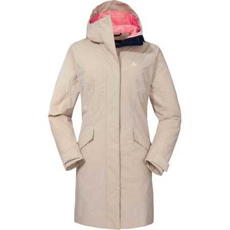 Schöffel Outdoorjas Altona sand / pink / wit