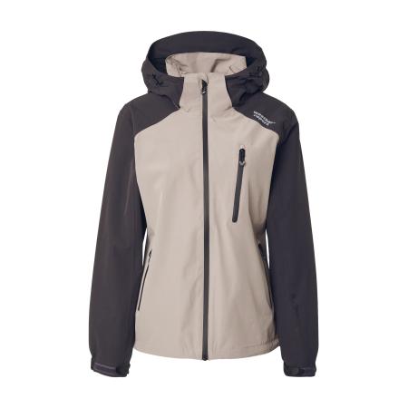 Weather Report Weather Report Outdoorjas Camelia taupe / zwart