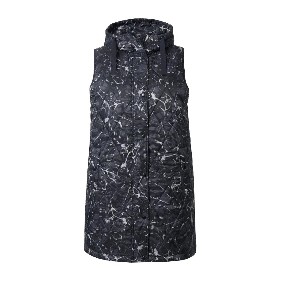 Ulla Popken Ulla Popken Bodywarmer marine / wit -