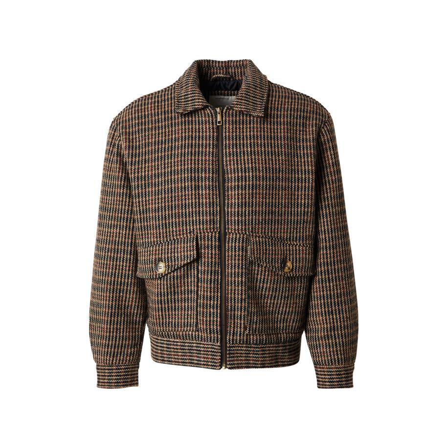 Redefined Rebel Redefined Rebel Tussenjas donkerbeige / spar / knalrood / zwart -