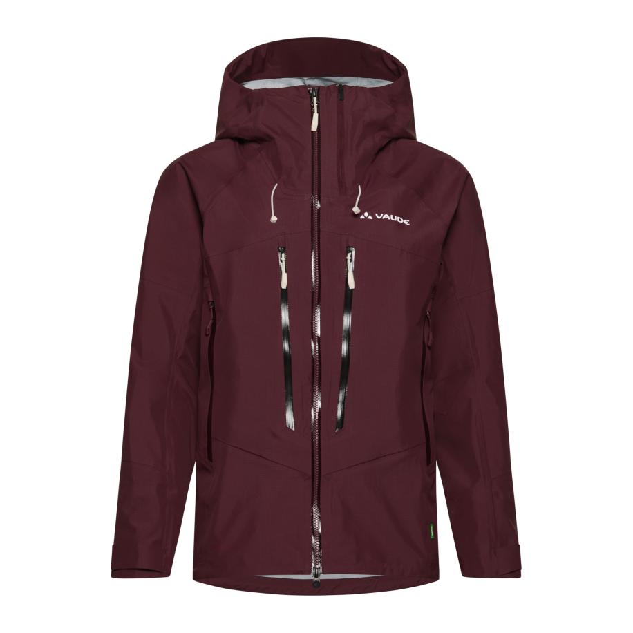 Vaude VAUDE Sportjas Monviso wijnrood -