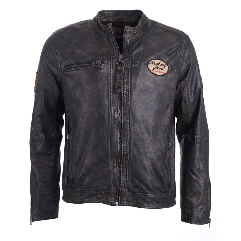 Mustang MUSTANG Tussenjas Varberg donkerbruin -