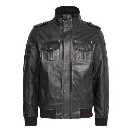 Solid !Solid Tussenjas Camash zwart