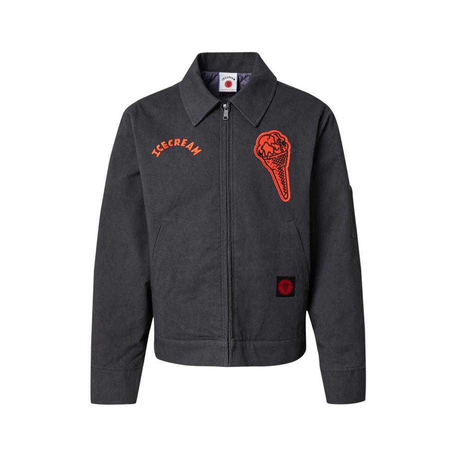 Billionaire Boys Club Billionaire Boys Club Tussenjas donkeroranje / zwart -
