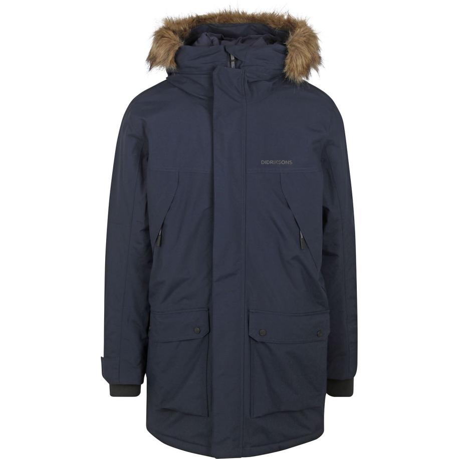 Didriksons Rick Jas Navy Blauw
