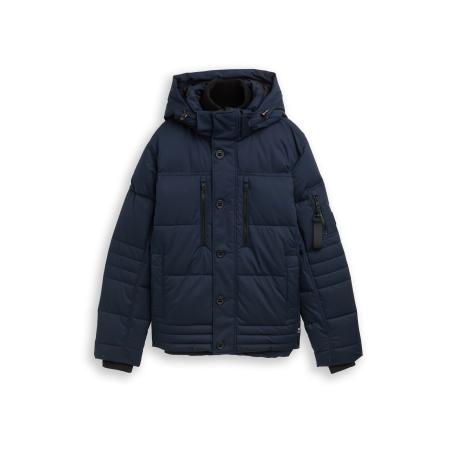 Tom Tailor TOM TAILOR Winterjas donkerblauw / zwart