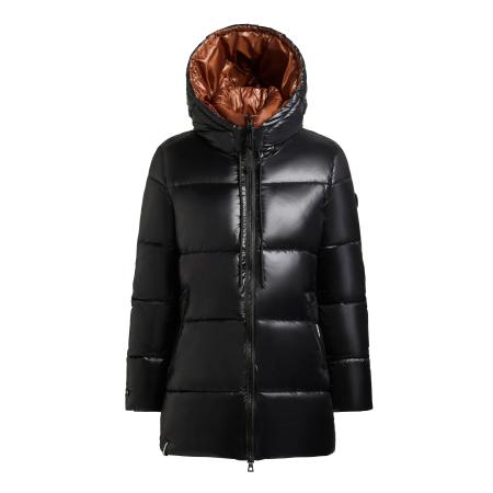 Khujo khujo Winterjas Dasha zwart