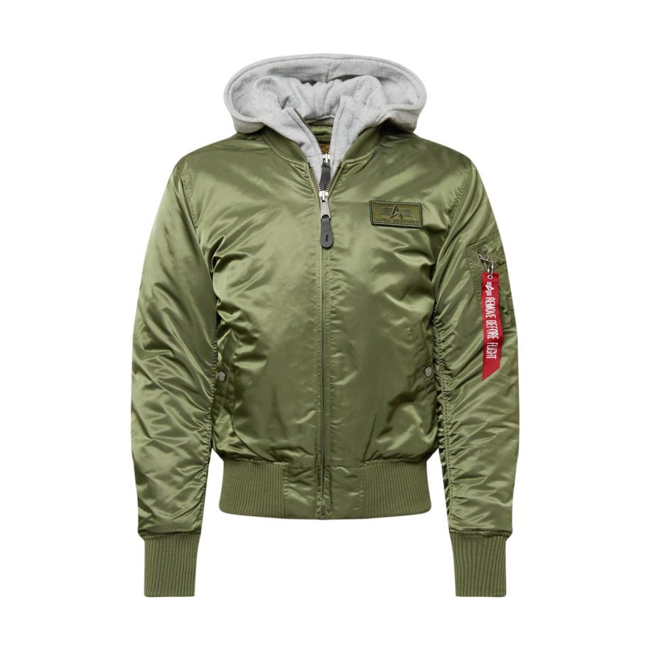 Alpha Industries ALPHA INDUSTRIES Tussenjas MA-1 D-Tec groen / rood -