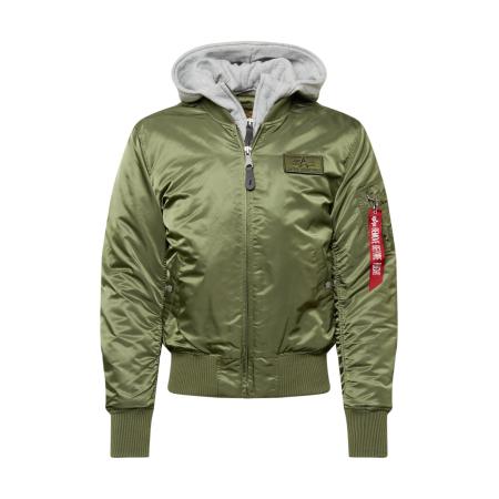 Alpha Industries ALPHA INDUSTRIES Tussenjas MA-1 D-Tec groen / rood