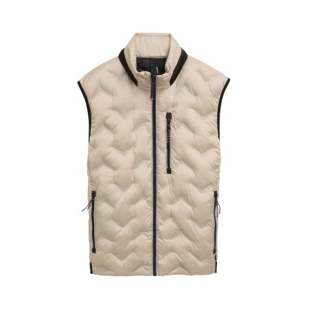 Tom Tailor TOM TAILOR Bodywarmer lichtbruin / zwart