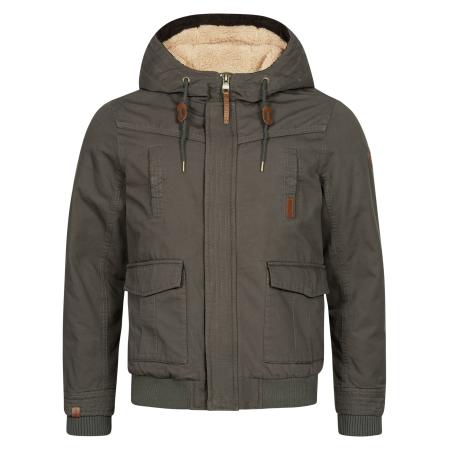 Alessandro Salvarini Winterjas Rigio donkergrijs