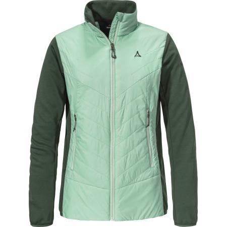 Schöffel Outdoorjas Cascata mintgroen / donkergroen