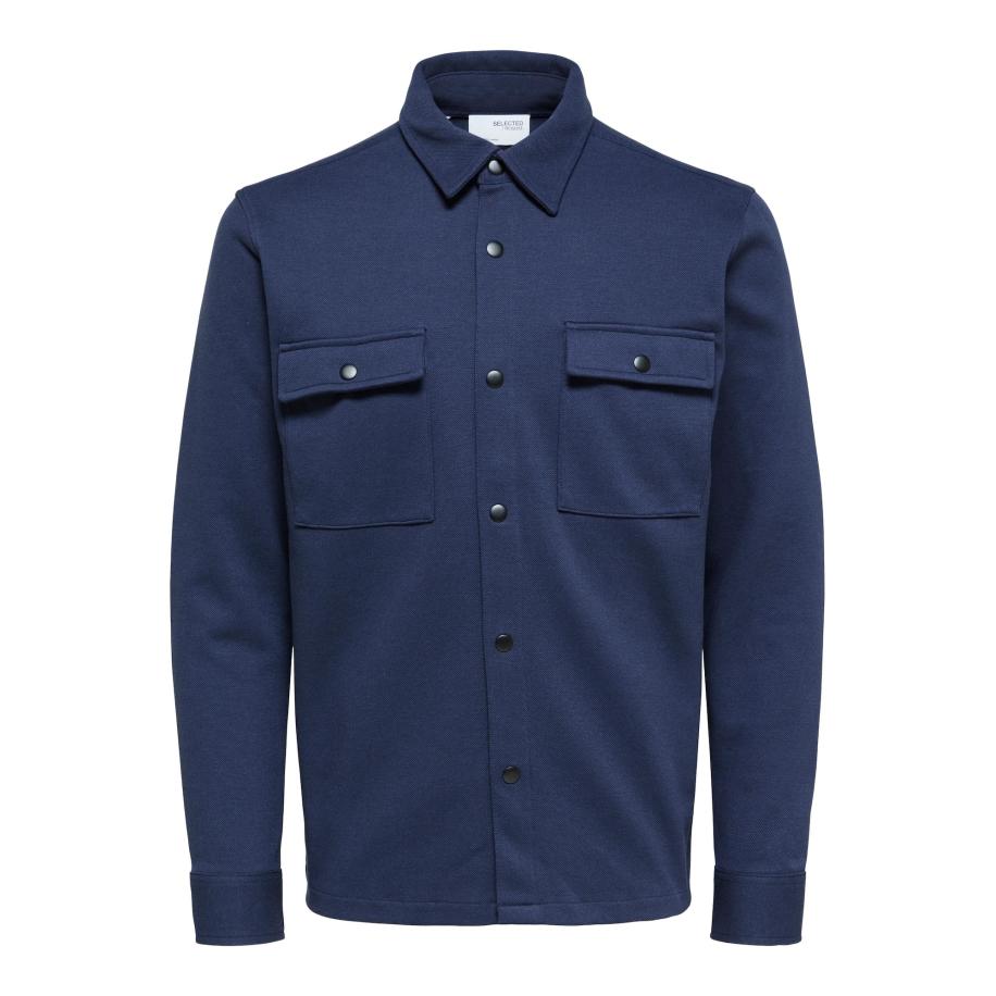 Selected SELECTED Tussenjas navy -