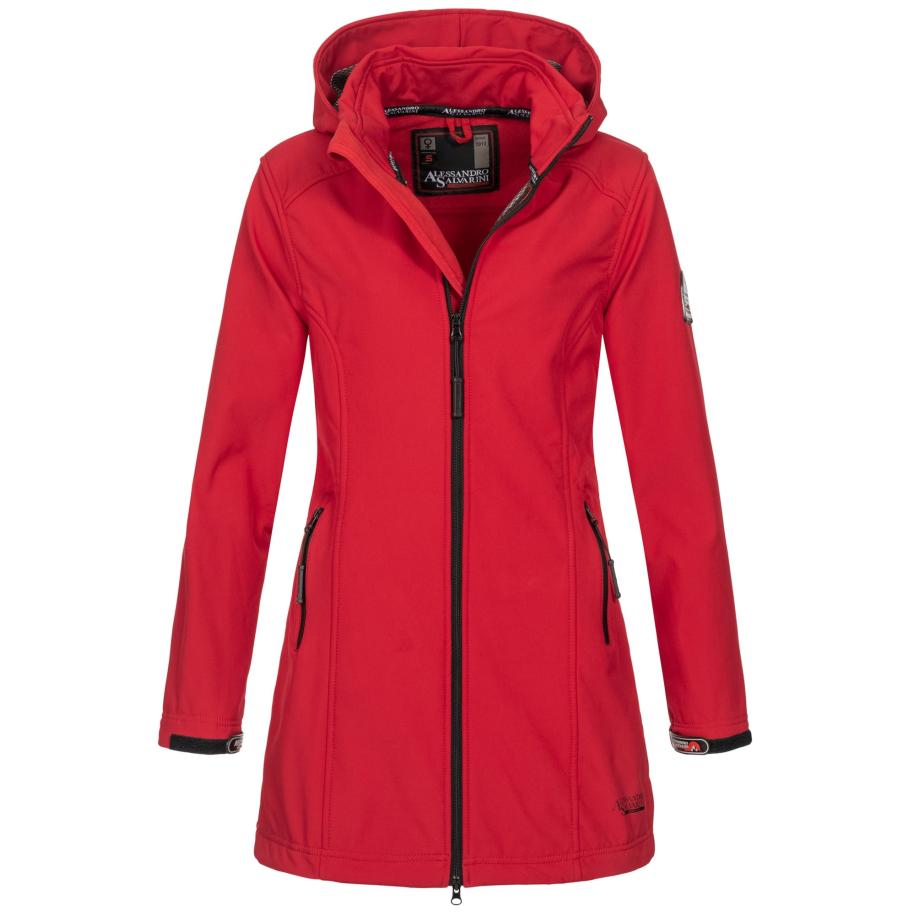 Alessandro Salvarini Alessandro Salvarini Functionele jas rood / zwart -