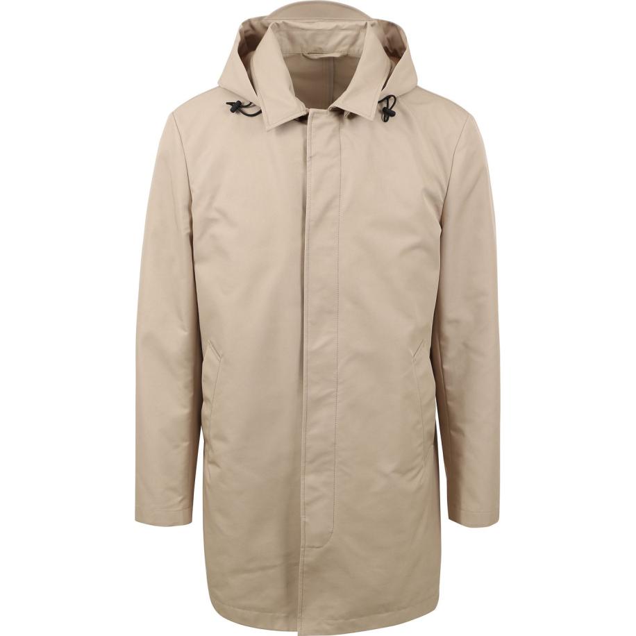 Suitable Regenjas Beige Bruin