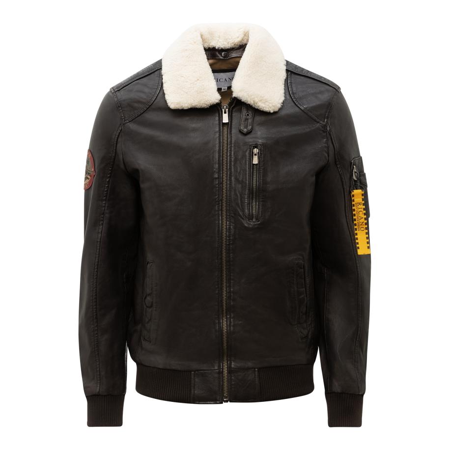 RICANO RICANO Tussenjas TG-1011 donkerbruin -