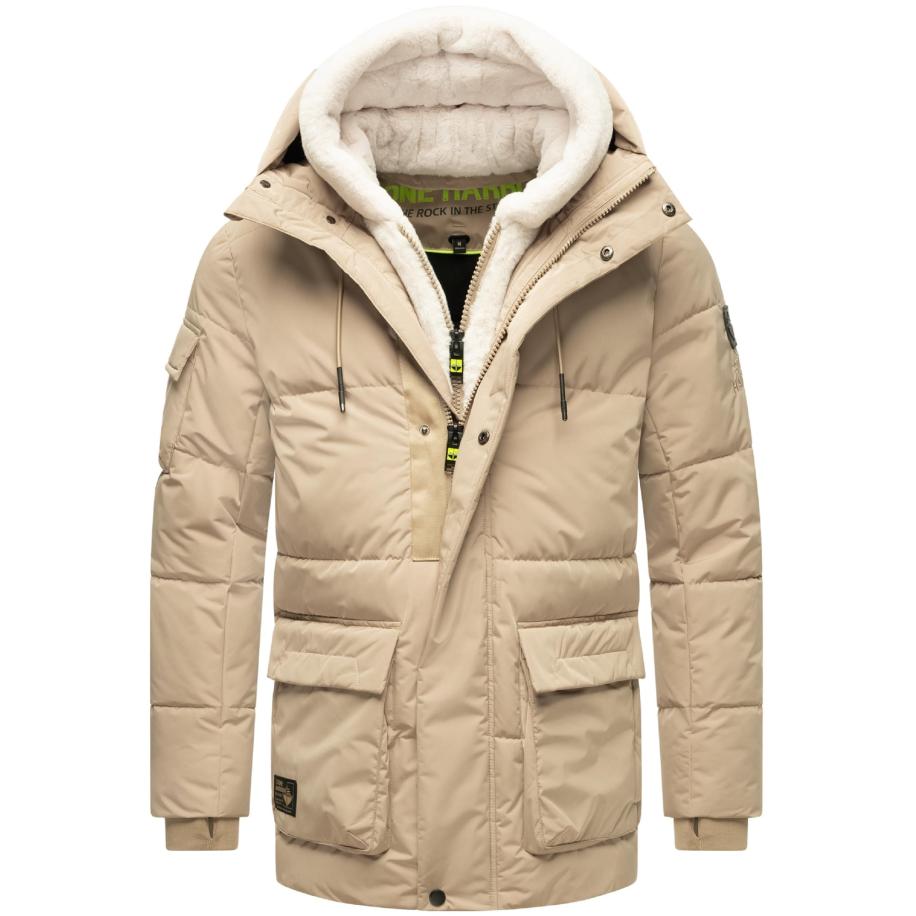 STONE HARBOUR STONE HARBOUR Winterjas Lauro XX beige -