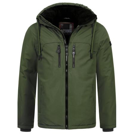 Alessandro Salvarini Alessandro Salvarini Winterjas donkergroen
