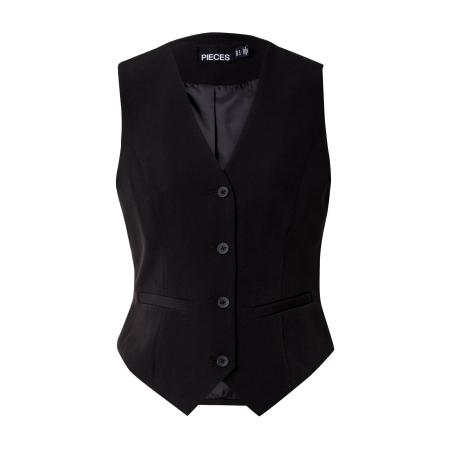 Pieces PIECES Gilet Boxxy zwart