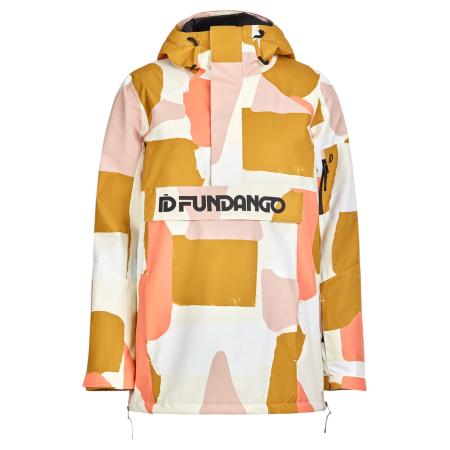 Fundango Outdoorjas Birch ECO Logo Anorak goud