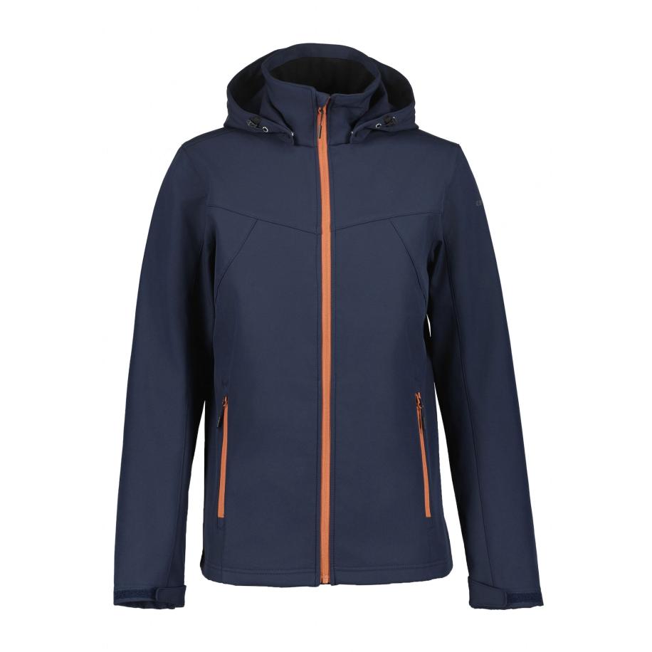 Icepeak ICEPEAK Outdoorjas Brimfield donkerblauw / oranje -
