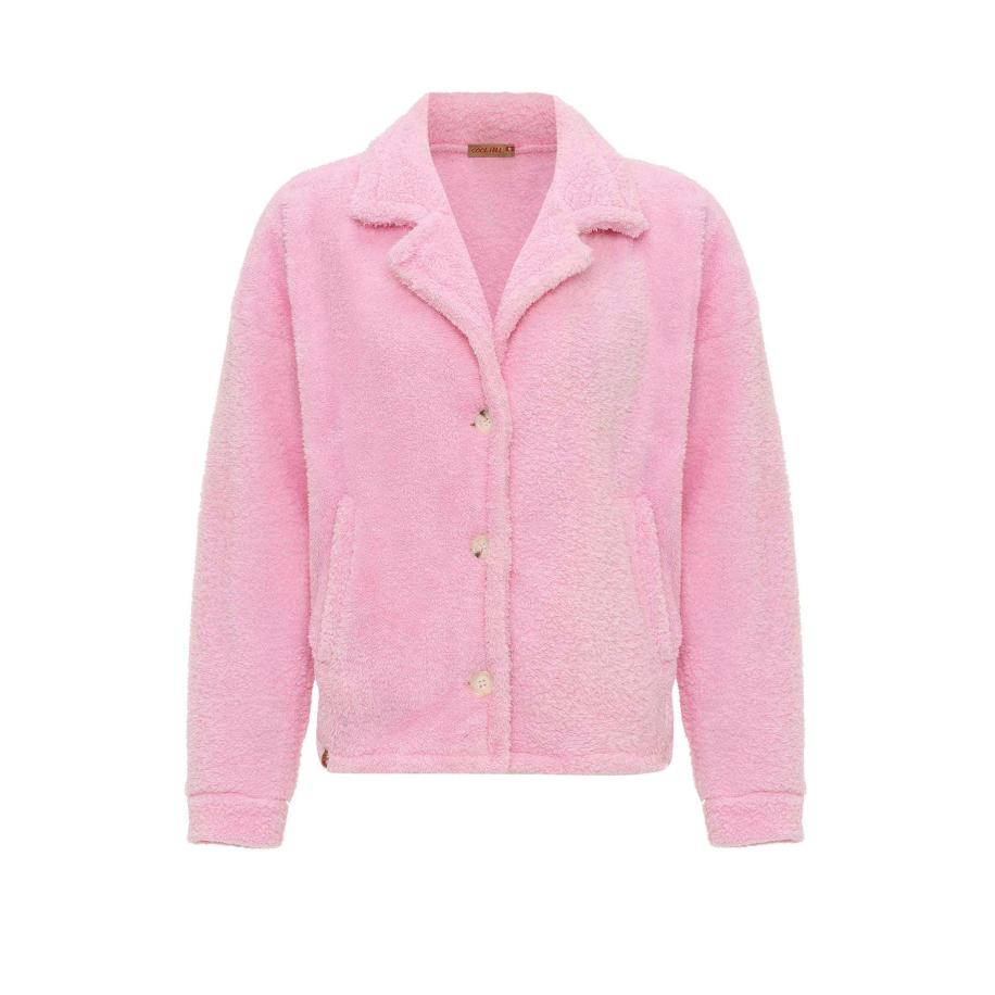 Cool Hill Cool Hill Fleece jas rosa -