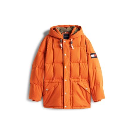 Tommy Hilfiger TOMMY HILFIGER Winterparka oranje / rood / zwart / wit