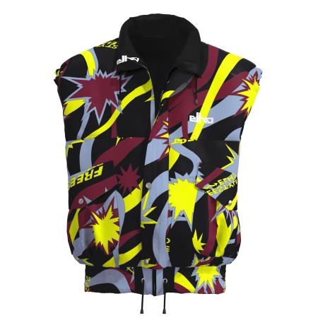 Elho elho Bodywarmer Verbier 89 gemengde kleuren / zwart