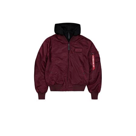 Alpha Industries ALPHA INDUSTRIES Tussenjas MA-1 D-Tec donkerrood