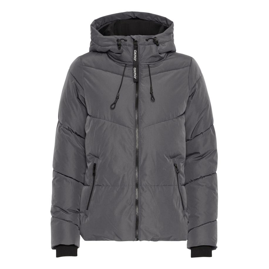 Oxmo Tussenjas JUCHENA donkergrijs Grijs