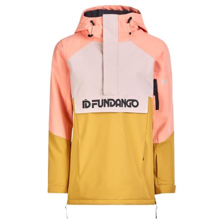 Fundango Outdoorjas Birch ECO Logo Anorak oranje